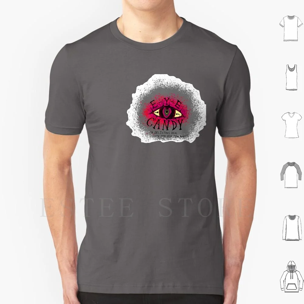 Eye Candy T Shirt Cotton Men DIY Print Junji Ito Vivziepop