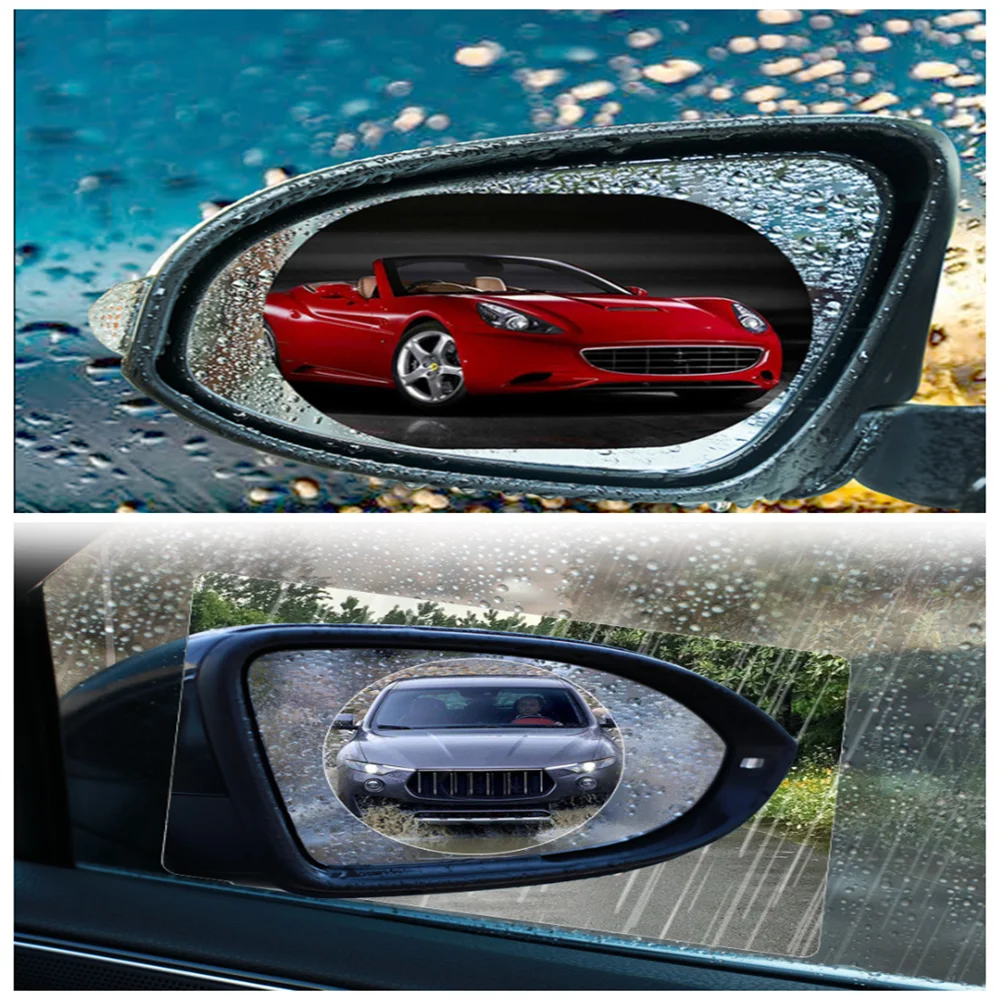 car rearview mirror rain film side window for Porsche 918 Cayman Boxster 919 718 GT3