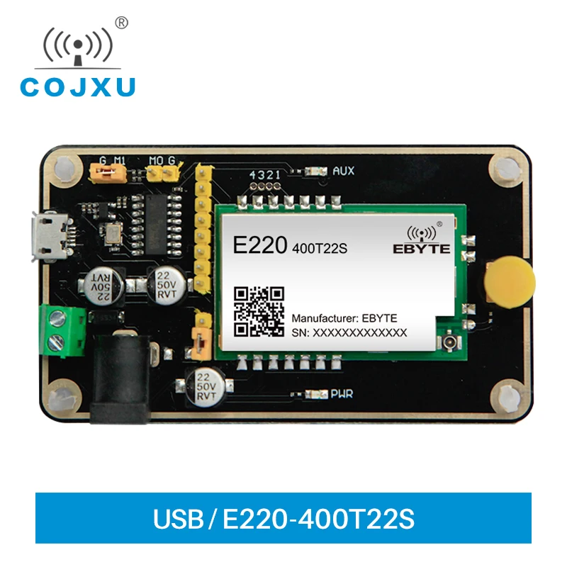 Module Test Board LLCC68 with USB Interface and Antenna E22-400TBL-01 Test Kit 433MHz 470MHz UART Wireless Module