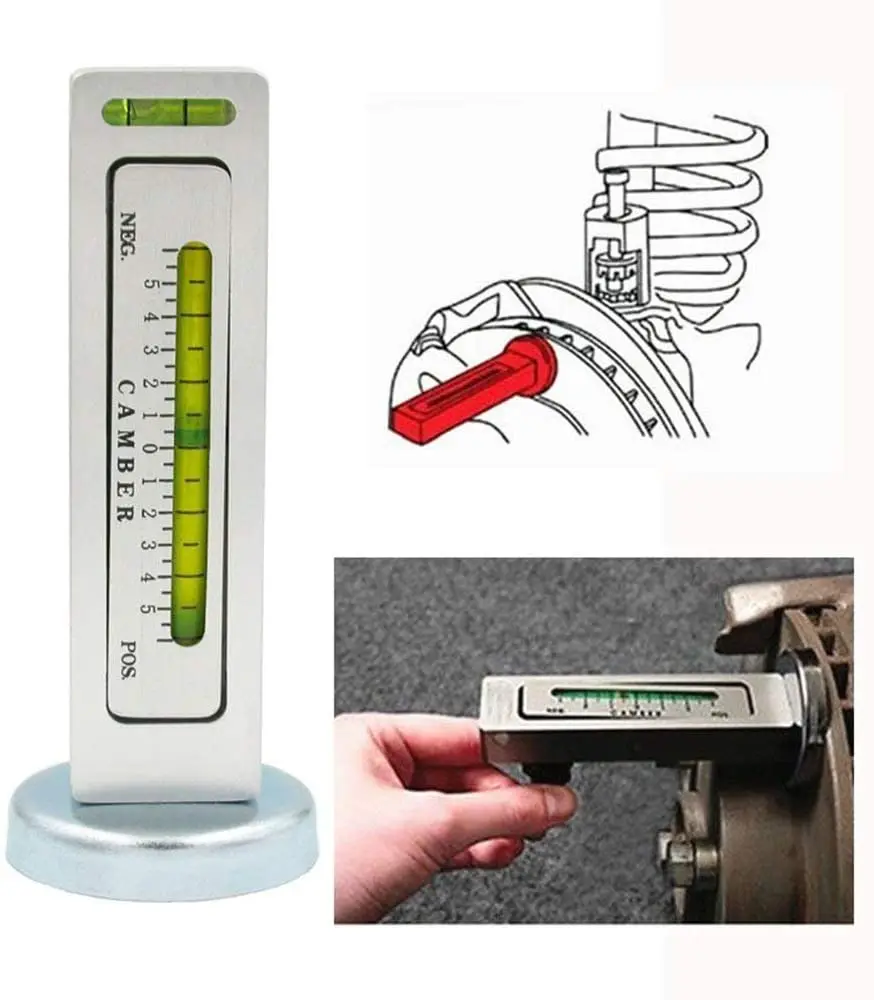 Calibrador de Nivel Magnético de alineación de cuatro ruedas para coche, herramienta de ayuda de ajuste de Camber, herramienta de posicionamiento
