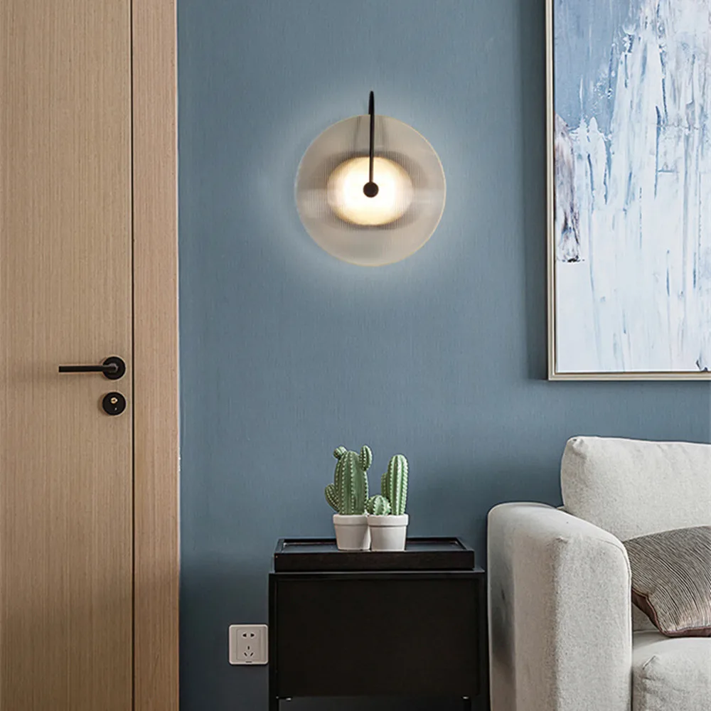 ADA Aperture Sconce Simple Modern Nordic wall lamp Bedside Bedroom Lamp Creative Retractable Hotel Reading glass Wall lamp