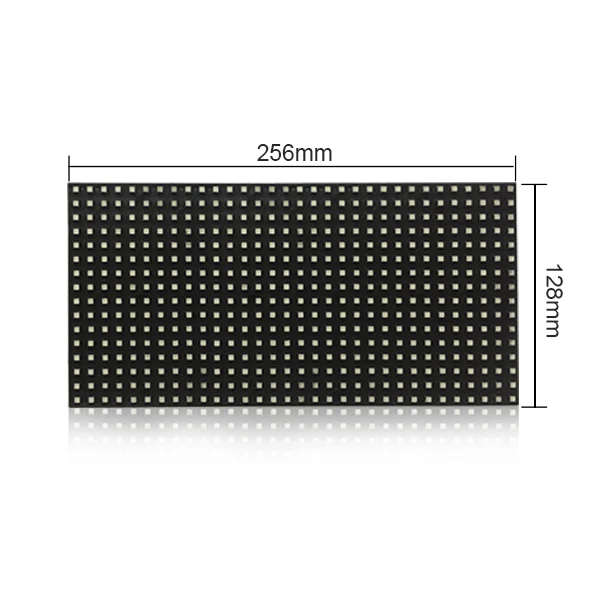 Free Shipping P8 Outdoor SMD LED Display Module 1 / 5 Scan 320x160mm 40x20dots led screen display