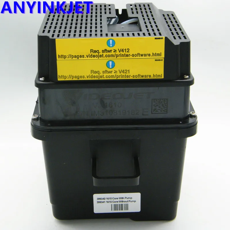 

100% original new Videojet 1610 ink core system assy spares without pump 399341 parts