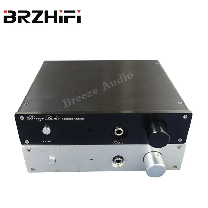 

BRZHIFI BZ2204 Series Aluminum Case Headphone Amplifier Chassis DIY Customized Multifuction Metal Electronic Instrument Box