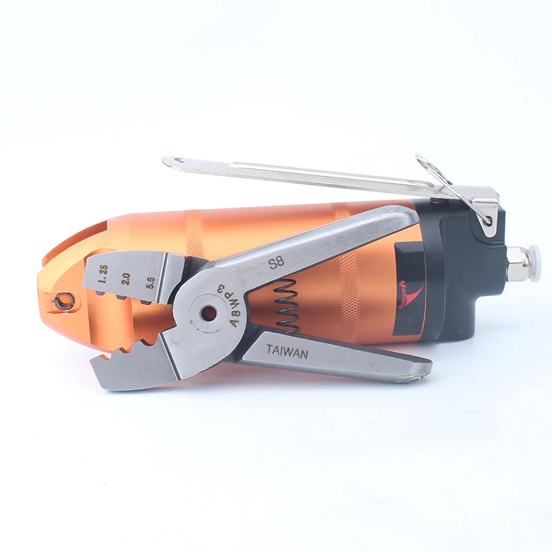 YOUSAILING Quality YS-30+A8WP3 Pneumatic Crimping Tool Wire Crimper Nipper Crimp Range 1.25-5.5mm2