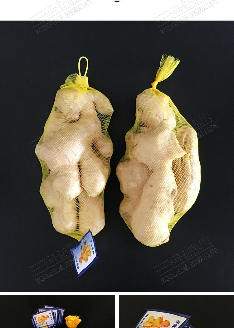 100pcs Garlic net bag Ginger net bag Net bag preservation net Kitchen storage bag Kitchen accessories Gardening net Food packag