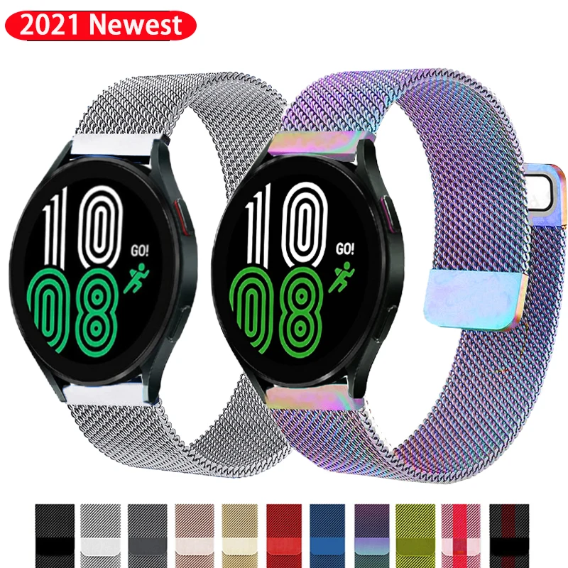 

Magnetic double section Strap For Xiaomi Huami Amazfit GTS 2E/GTS 2 Mini Smart Watch Band For Amazfit Bip S U Lite Correa