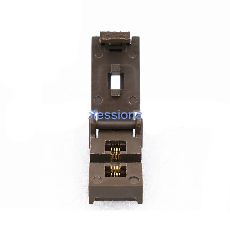 IC Test and Burn-In Socket MSOP8 Gold Plated High Temperature Aging Holder Socket 0.65MM Spacing