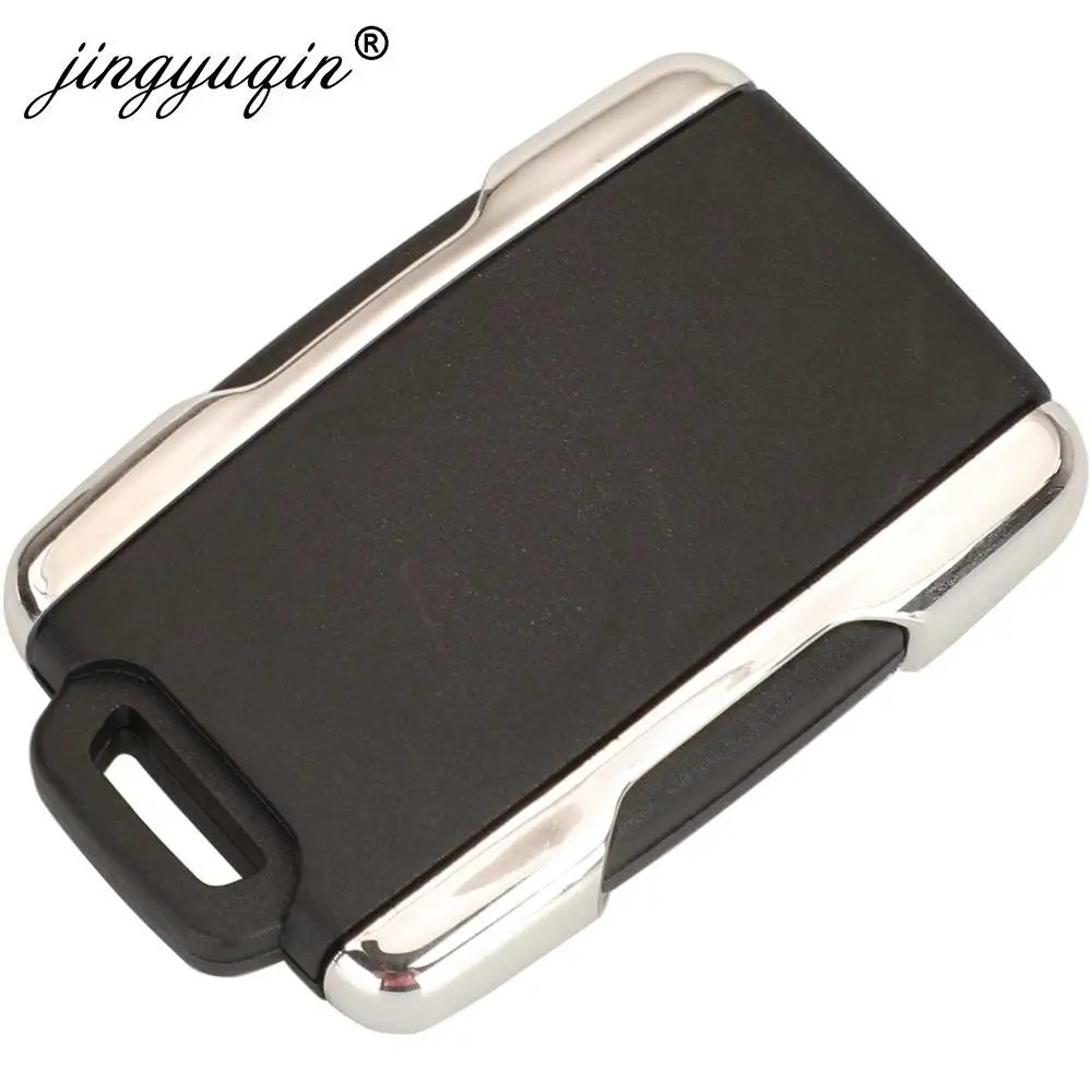 jingyuqin 3/4/5/6BTN Keyless Entry Case for GMC Yukon XL Chevrolet Tahoe Suburban Sierra Silverado Remote Key FOB Shell Housing