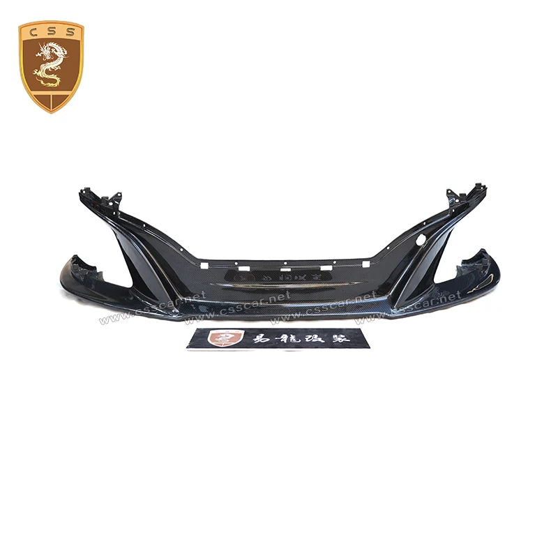 

2014-2017 Dry Carbon Fiber OEM Style Front Lip Fit For McLaren 650S Front Bumper Lower Splitter Lip Car Front Body Kit