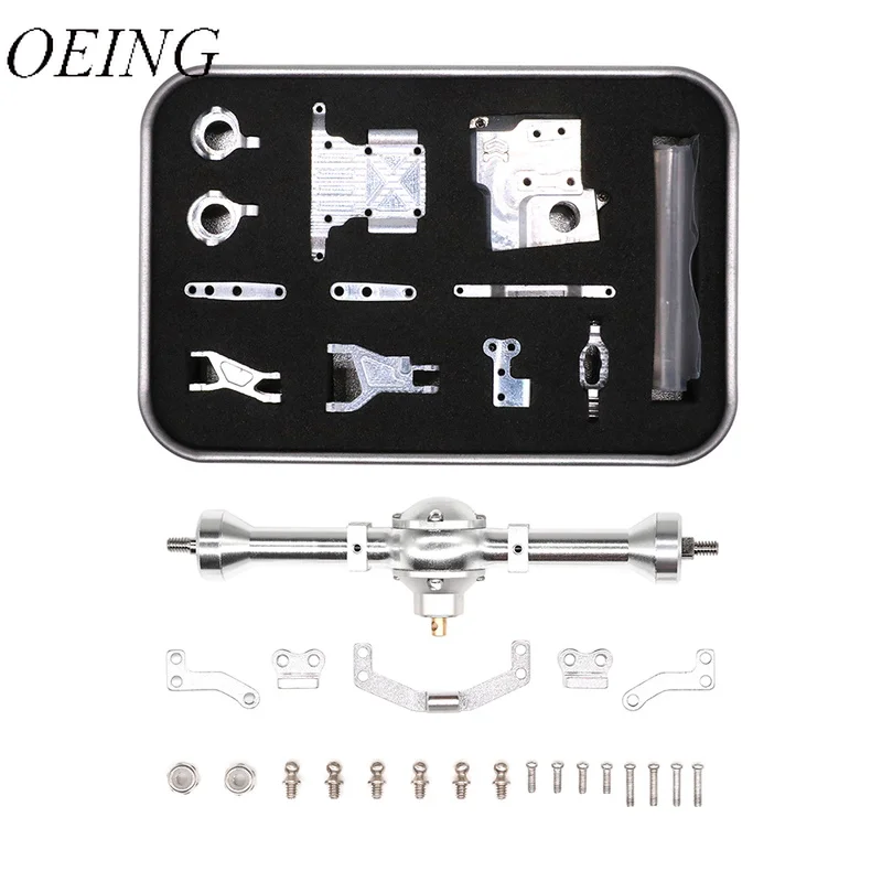 

Orlandoo Hunter DIY Metal CNC Double Wishbone Front Axle&Rear Bridge for 1/32 P02 Tundra Independent Suspension Upgrade Parts