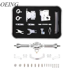 Orlandoo Hunter DIY Metal CNC Double Wishbone Front Axle&Rear Bridge for 1/32 P02 Tundra Independent Suspension Upgrade Parts