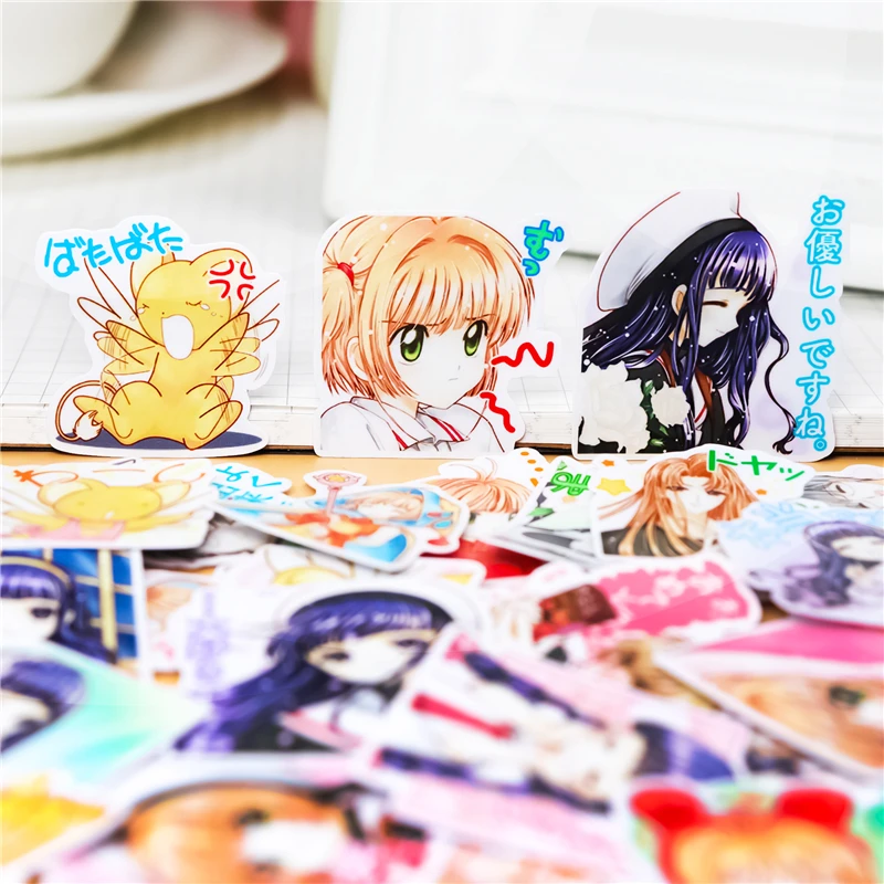 

37pcs Creative Kawaii Cute Cartoon Anime Girls Scrapbooking Stickers /decorative Sticker /DIY Craft Photo Albums/Children