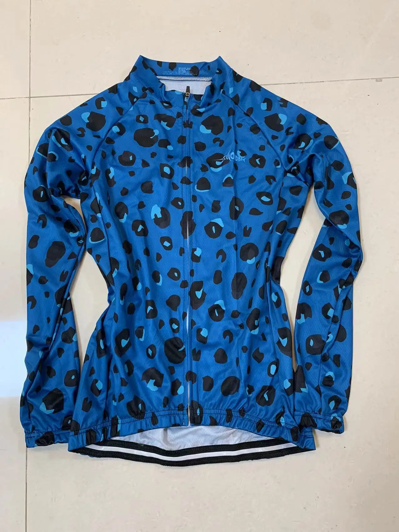 Thermal Fleece Cycling Jersey for Women, Long Sleeve Sweatshirt, Warm Riding Tops, Female Bike MTB Training Uniform, Winter