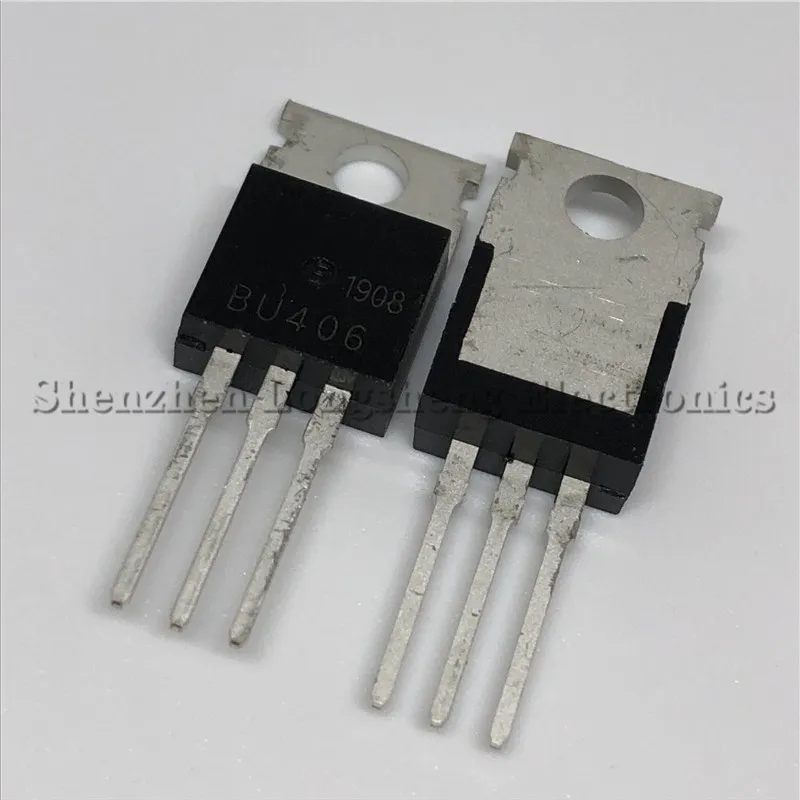 10PCS/LOT New BU406 TO-220 Low Frequency High Power Transistor/NPN In Stock