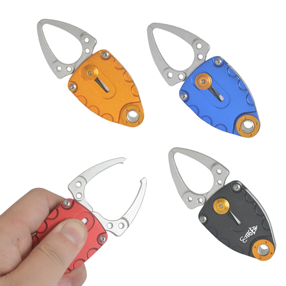 Mini fish grip alluminum alloy portable fishing lip grip Upgraded version control fish effort strong