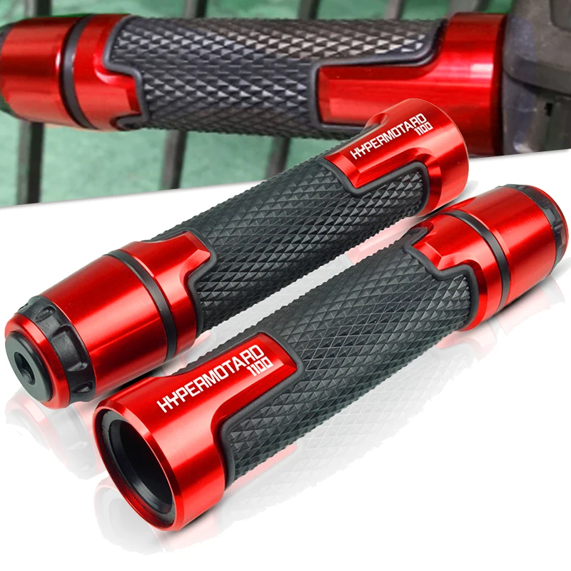 

FOR Ducati HYPERMOTARD 1100 EVO/SP 2009 2010 2011 2012 7/8" CNC Motorcycle handlebar grip ends handles Motorbike handlebar grips