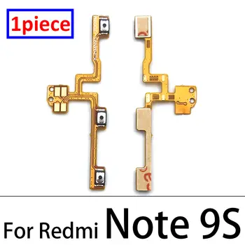 Nový flex kabel pro tlačítko napájení a hlasitosti na boku pro Xiaomi Redmi Note 9S 9 Pro, náhradní díly 8 nejlepší prodej Napájecí integrovaný obvod Redmi 9 - №5