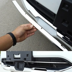 Car Front Down Grille Strips Bumper Protection Cover Decoration Trim Chromium Styling Accessories For Haval F7 F7X 2019