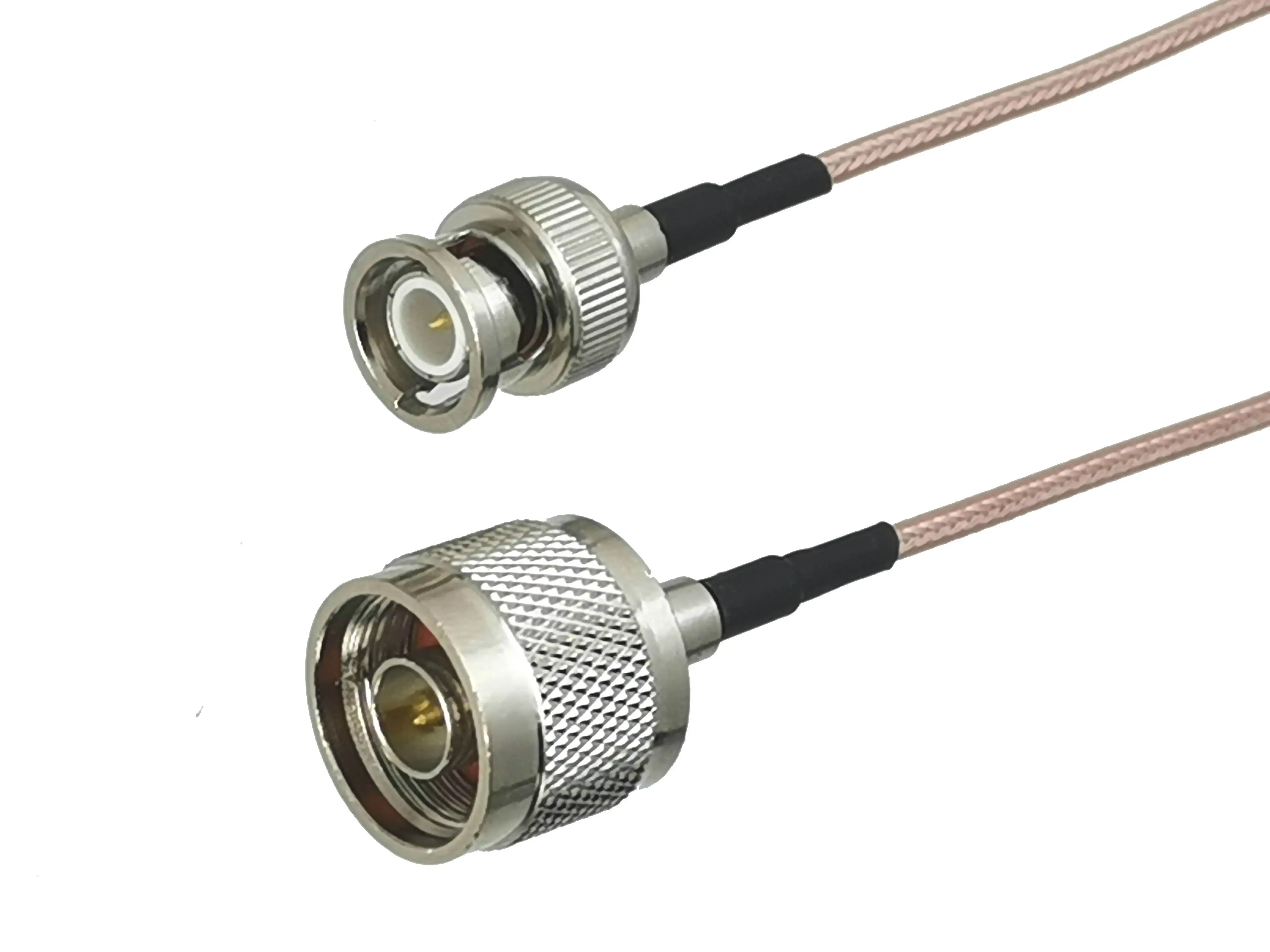 1Pcs RG316 N Male Plug to BNC Male Type Connector RF Coaxial Jumper Pigtail Extension Cable For Radio Antenna 4inch~20M