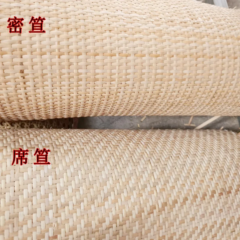 

15 Meters Natural Indonesian Real Rattan Cane Webbing Roll For Ceiling Chair Table Repairing Material