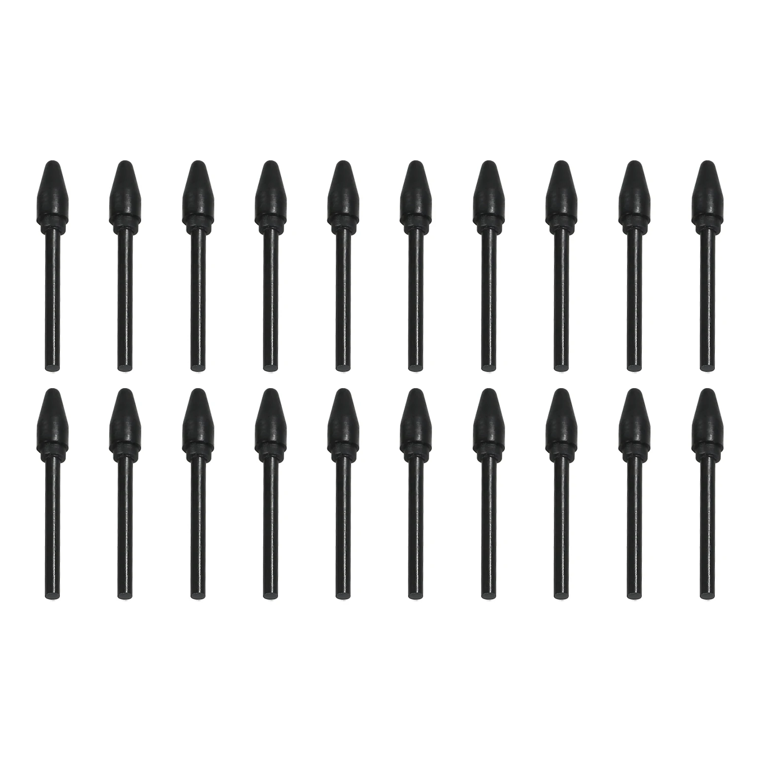 20pcs Replacement Nibs Pen Tips for Bosto 16HD Compatible with All BOSTO Graphic Monitor Drawing Tablet Stylus Black