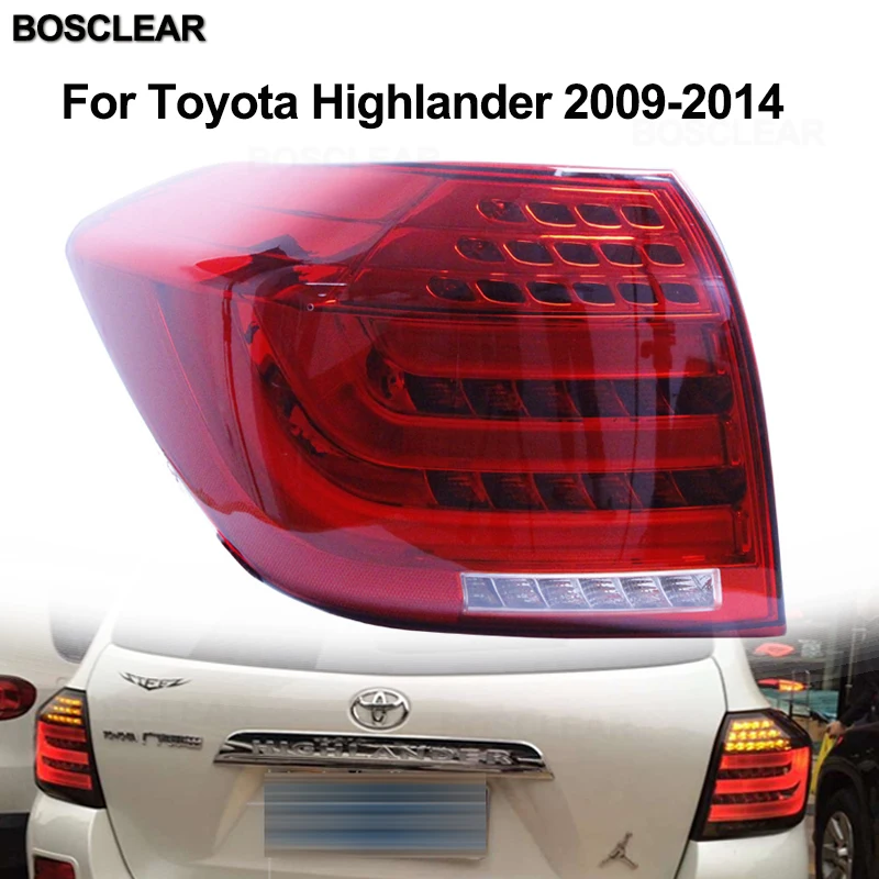 

For Toyota Highlander 2008-09 2010 2011 2012 2013 2014 LED Taillight Tail Light Rear Lamp DRL Backlight Turn Signal Brake Light