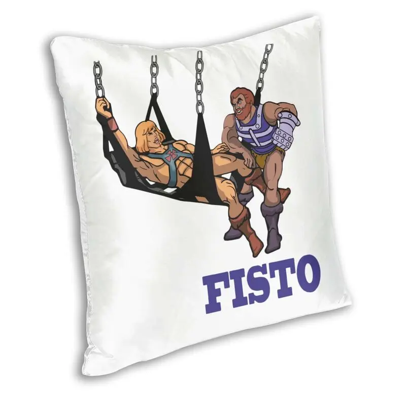 Fisto He-Man Masters Of The Universe Cushion Cover Skeletor Eternia Throw Pillow Case for Living Room Pillowcase Decoration