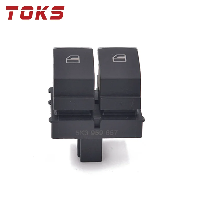 Electric Window Control Switch Button 5K3 959 857 5K3959857 For VW Eos Golf MK5 GTI Touran Passat B6/7 CC Tiguan Polo 5ND959855