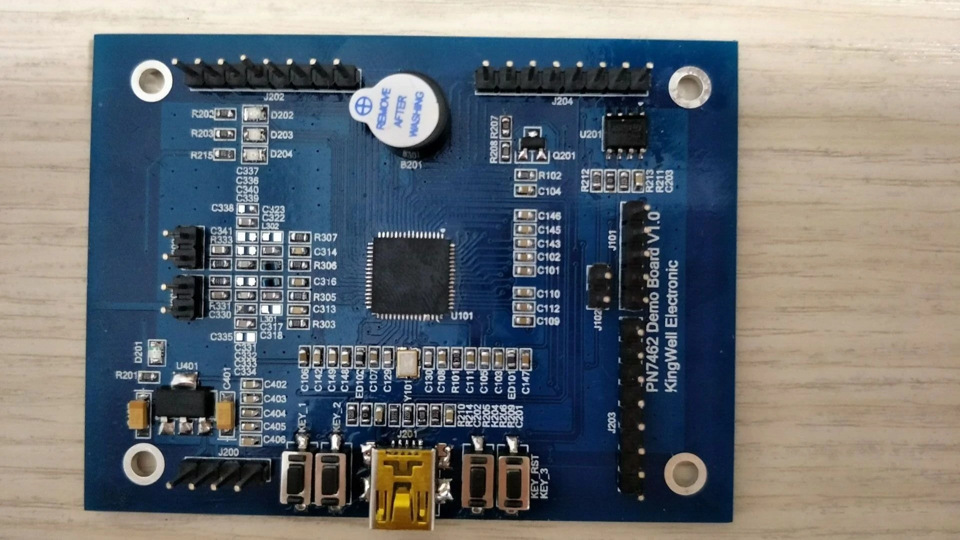 placa de desenvolvimento pn7462 rfid nfc 01