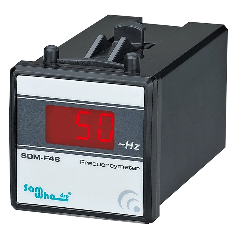 Samwha-Dsp SDM-F Digital Frequencymeter, Slim Compact, LED Panel meter