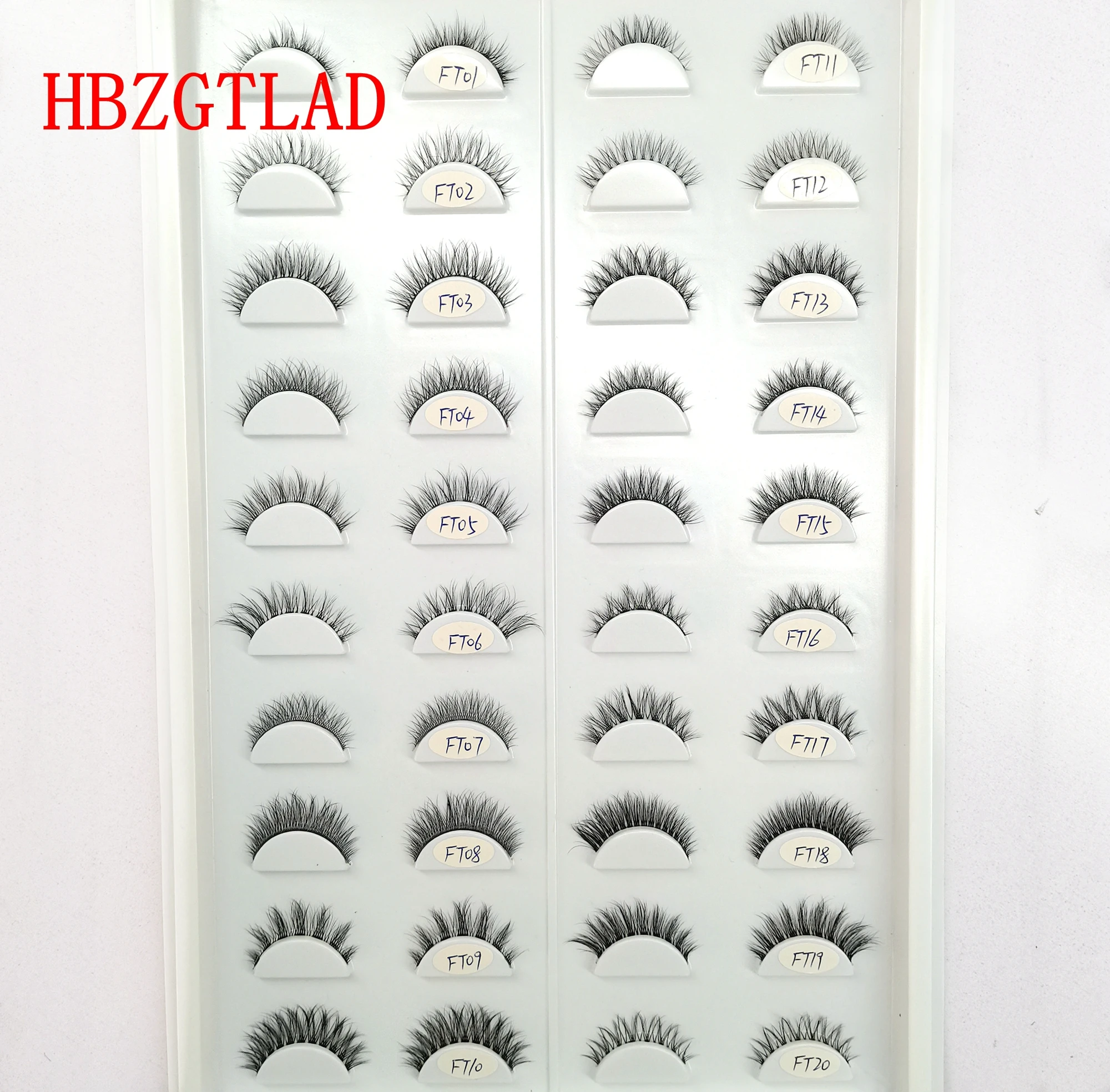 New 3D Mink Eyelashes Clear Band Handmade Eye Lashes Crisscross Transparent Stems False Eyelashes Dramatic Lightweight Lashes