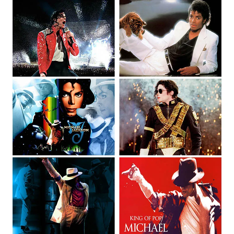 

Алмазная 5D Вышивка Майкл Джексон, мозаика, картина из страз, Поющая звезда, вышивка крестиком, украшение, подарок