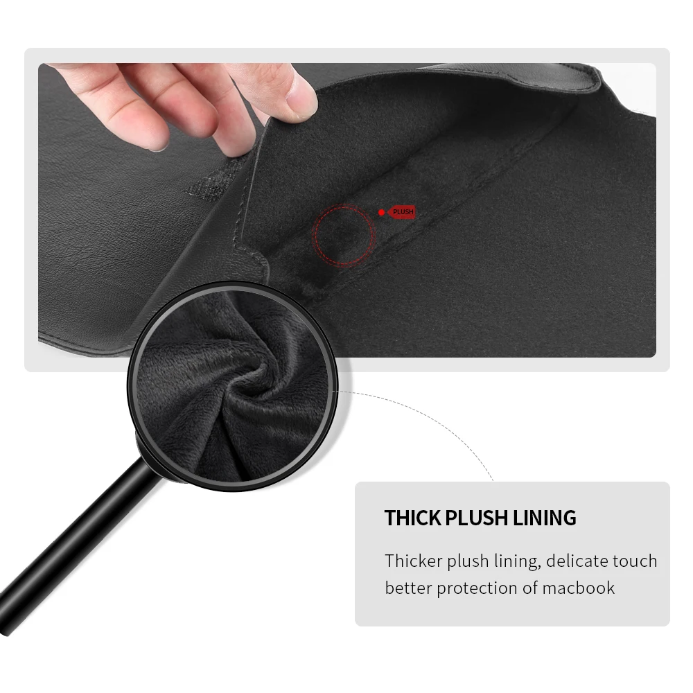 Laptop Sleeve bag Macbook Air Pro Case M1 Chip 2020 11 12 13 14 15.4 15.6 inch For HP DELL Notebook Pouch Carrying Bag Men Women