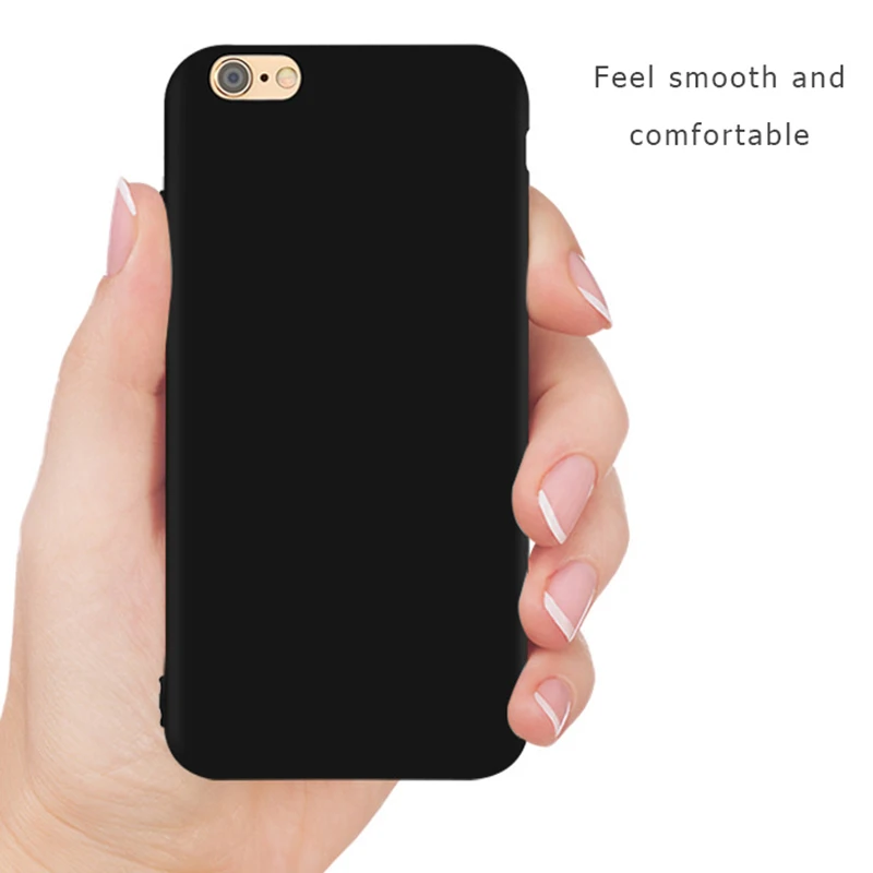 Schwarz matt weich tpu telefon hülle für iphone 11 12 13 14 15 pro max xs max xr x silikon hülle für iphone 14 6 7 8 plus abdeckung funda