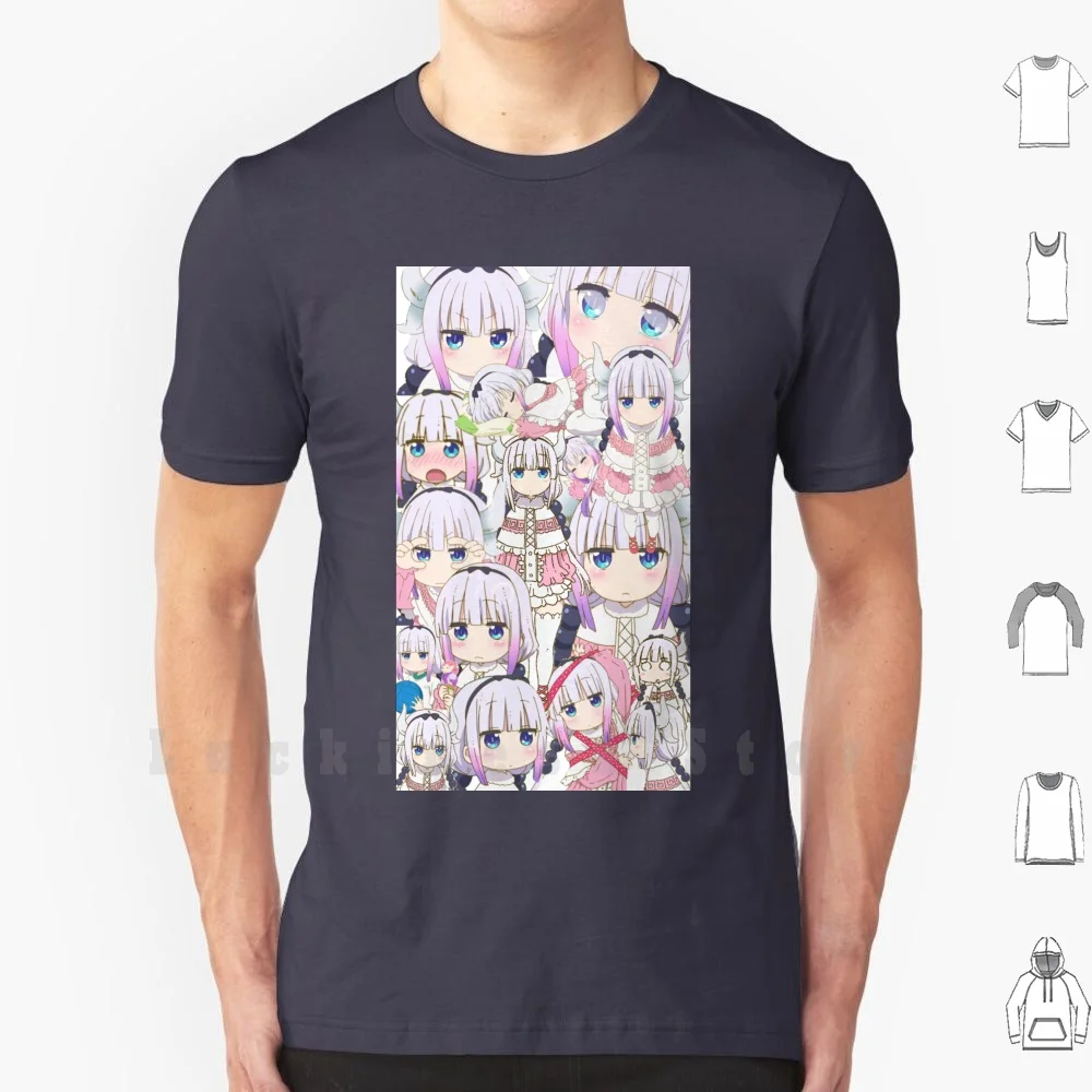 Kanna T Shirt Print For Men Cotton New Cool Tee Kanna Tohru Miss Kobayashis Dragon Maid Miss Kobayashi Dragon Maid