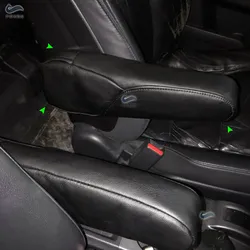PU Leather with Sponge Car Accessories Side Seat Armrest Handle Cover Trim For Honda CRV CR-V 2007 2008 2009