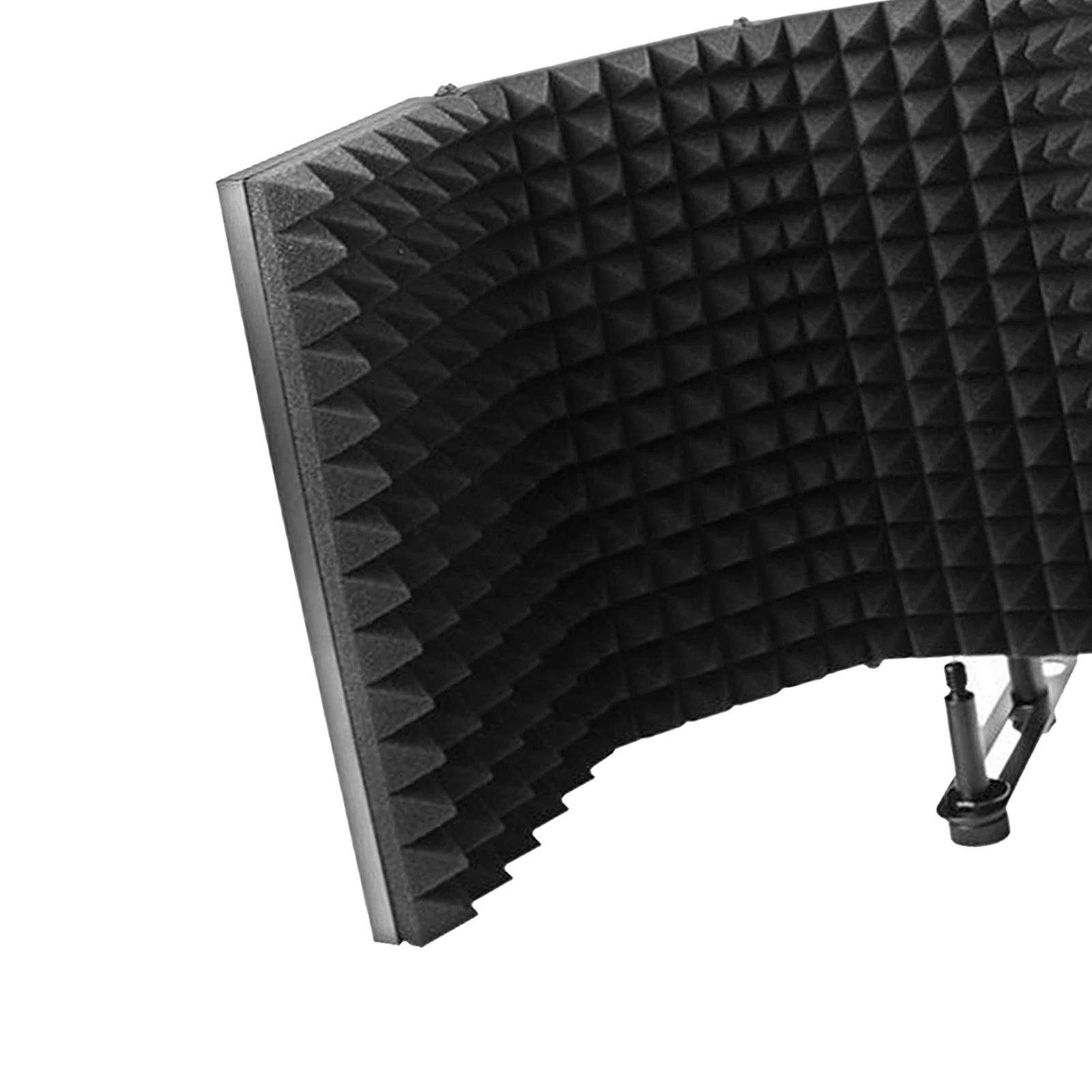 Adjustable 5 Panel Microphone  - Vocal Booth Isolation Shield review and price