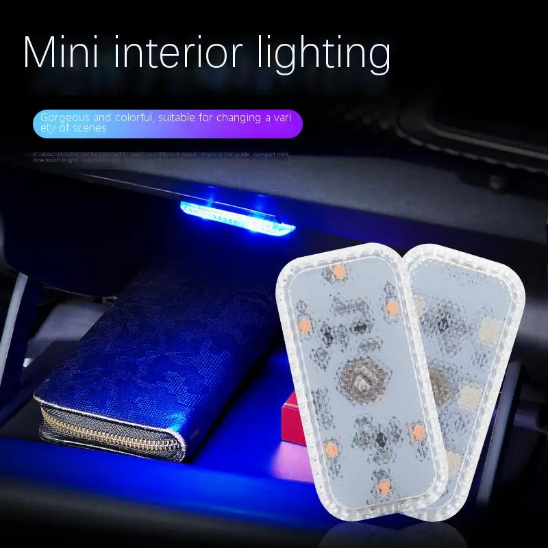 

Universal Led Touch Light Wireless Roof Reading Light Car Interior Storage Bedroom Lighting Usb Charging Portable Auto Lamp Part