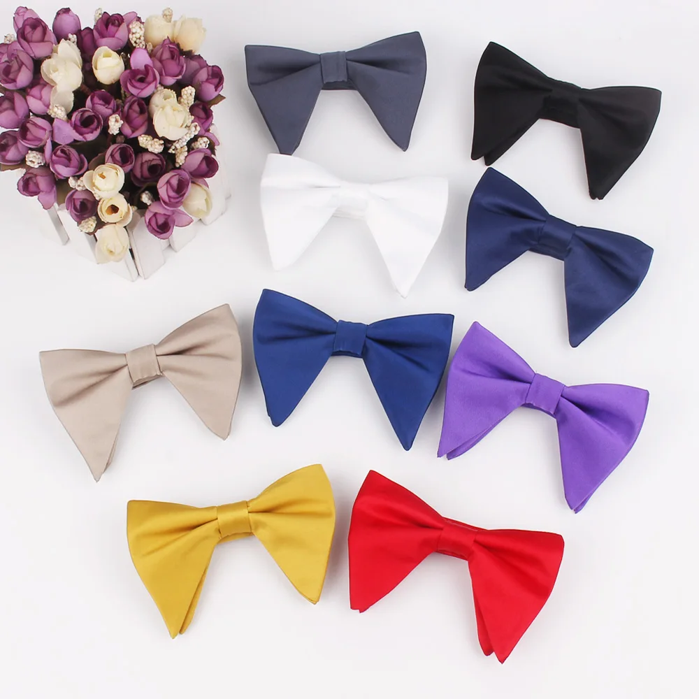 

Classic Sharp Bowtie Fashion Casual Bow tie For Women Uniform Collar Butterf Bowknot Adult Bow Ties Cravats Girls Solid Bowties