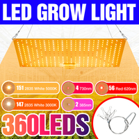 LED Indoor Plant Grow Light 220V LED Bulb Full Spectrum Phyto Lamp 2000W 3000W Fitolampy Grow Box Hydroponics Seeds For Planting