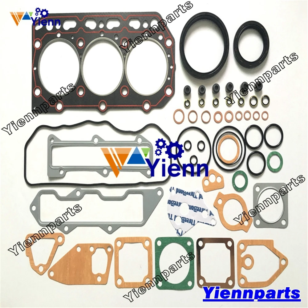 3D84N-2 3D84N-2FA 3D84N-2H Overhaul Rebuild Kit With Cylinder For Komatsu Engine PC28UU-2 PC20-7 Excavator Repair Parts