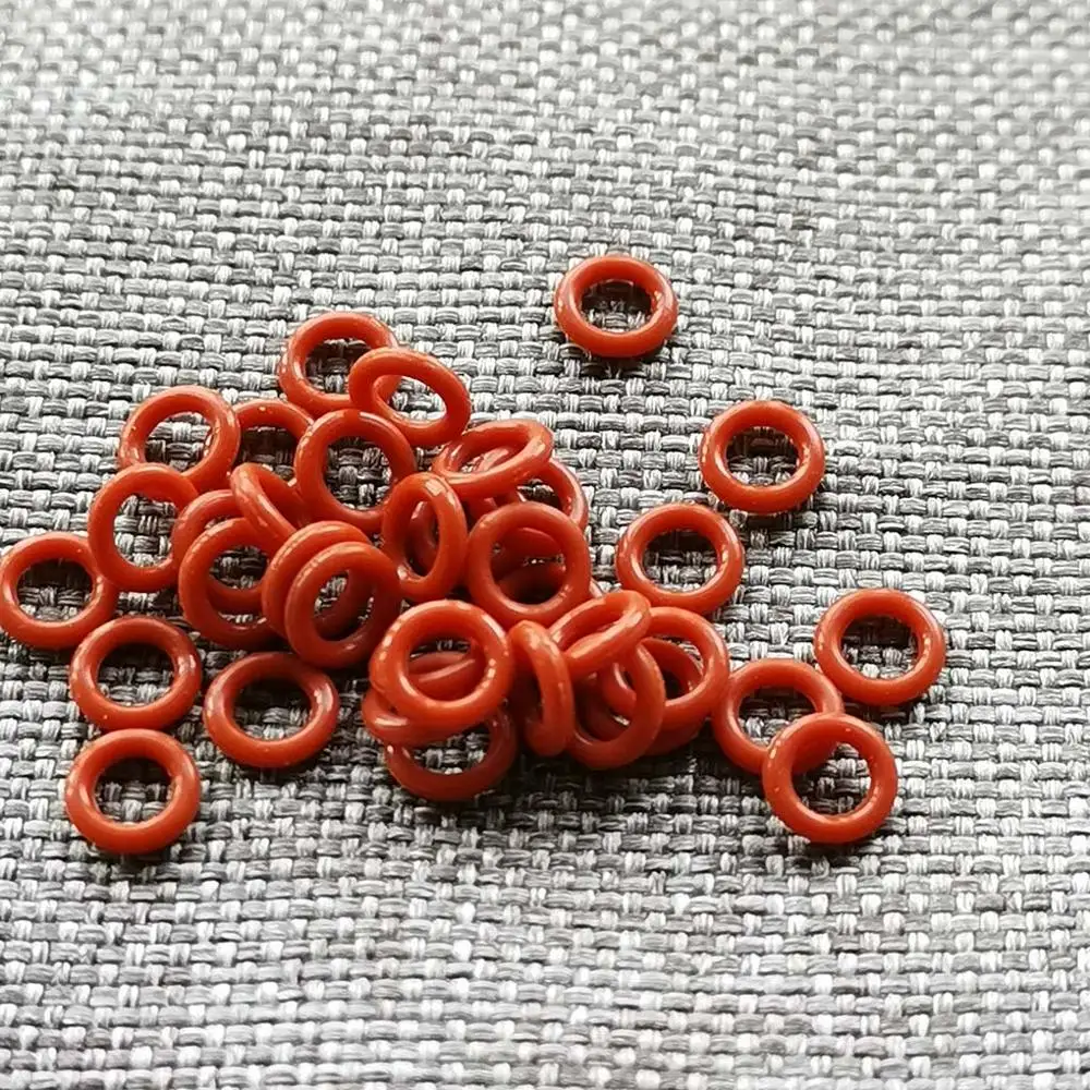 50/100pcs Archery Arrowhead Locks O Rings Rubber Washers Black/Red Replacement Target Broadhead Hunting Outdoor Sports Accessory