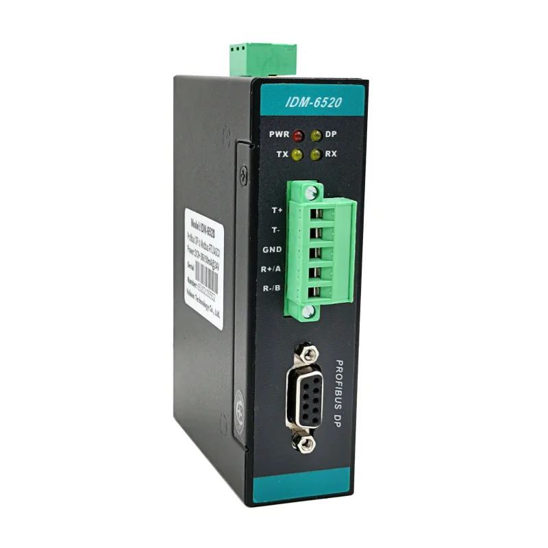 IDM-6520 DP to Modbus Gateway DP to Modbus RTU ASCII Industrial 24V