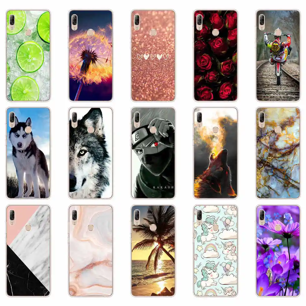 For Lenovo K5 Pro Case 5.99'' inch Cute cat Bumper Soft Silicon Back Cover For Lenovo K 5 Pro Phone Cases Funda Coque K5Pro