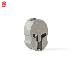 1PC Titanium Alloy Stone Wash EDC Paracord Beads Lanyard Pendants Knife Beads Umbrella Rope Cord Necklace Bracelet Beads Pendant