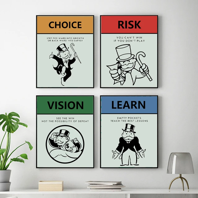 Monopoly popular poster/decor sign