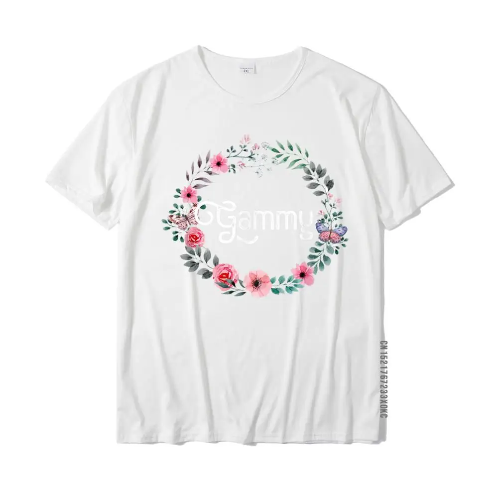 Mother's Day Gift For Grandma Men Women Floral Gammy T-Shirt Design T Shirts Funky Tees Cotton Mens Comics