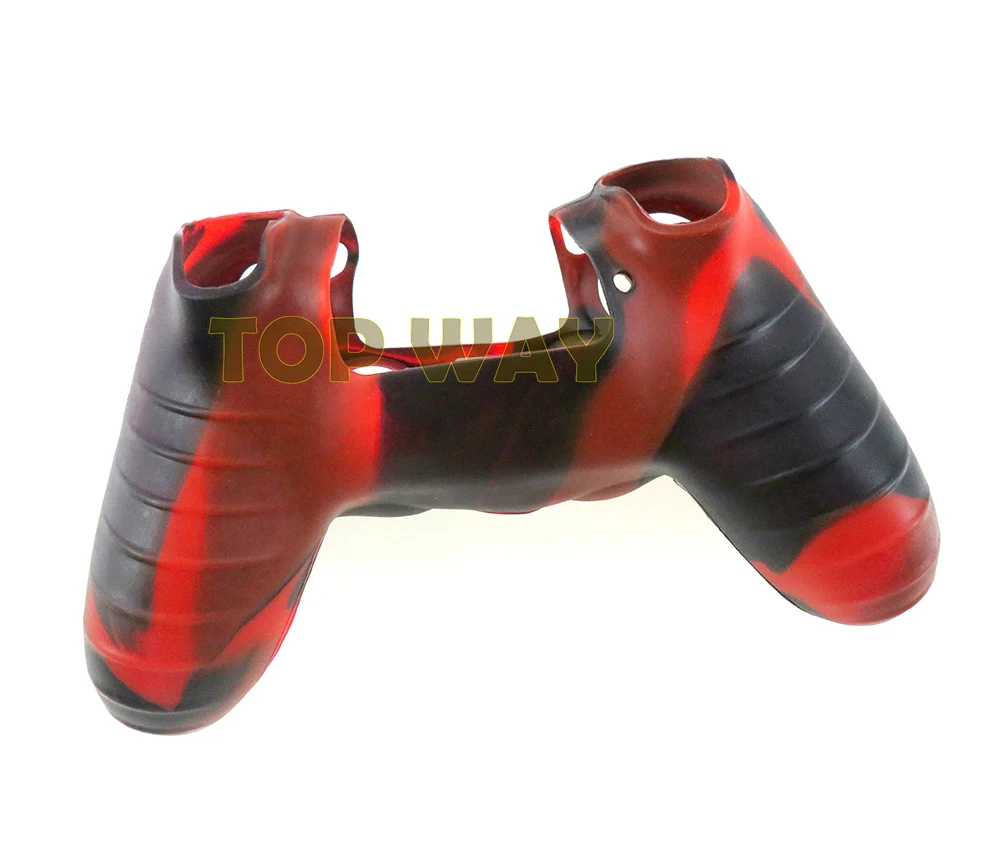 ソニー用シリコン迷彩保護ケース,ps4,ds4,proスリムコントローラー,サムグリップ,ジョイスティックキャップ,30個