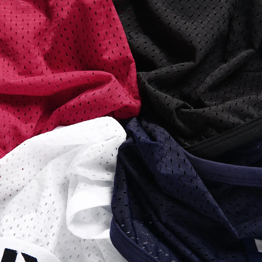 JOCKMAIL Sexy Underwear Men Bikini Briefs Breathable Mesh Calzoncillos Hombre Slip Tangas Gay Penis Pouch Jockstrap Underpants
